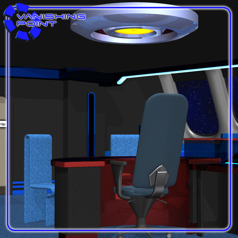Starship Ready Room (for Poser) by N/A