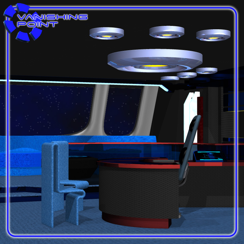 Starship Ready Room (for Poser) by N/A