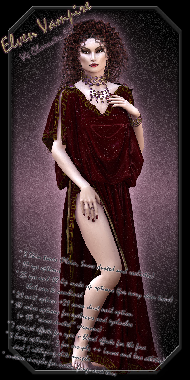 Elven Vampire by N/A