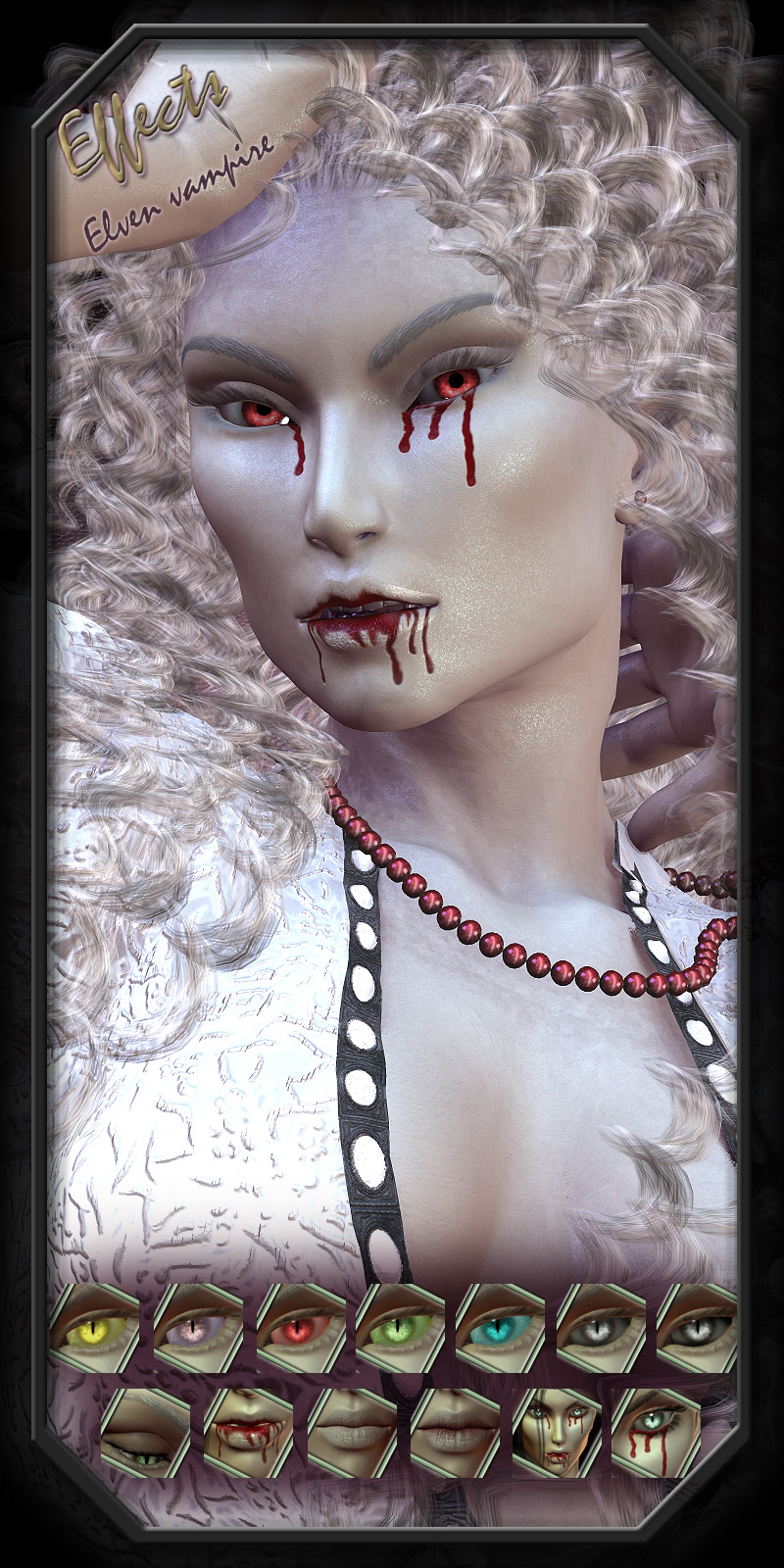 Elven Vampire by N/A