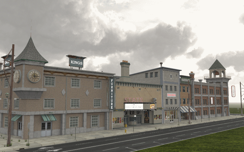 Movie Sets, City Block 07 by N/A