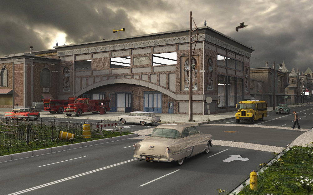 Movie Sets, City Block 07 by N/A