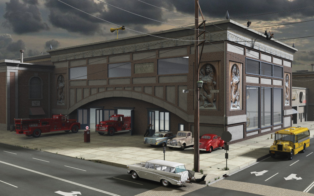 Movie Sets, City Block 07 by N/A