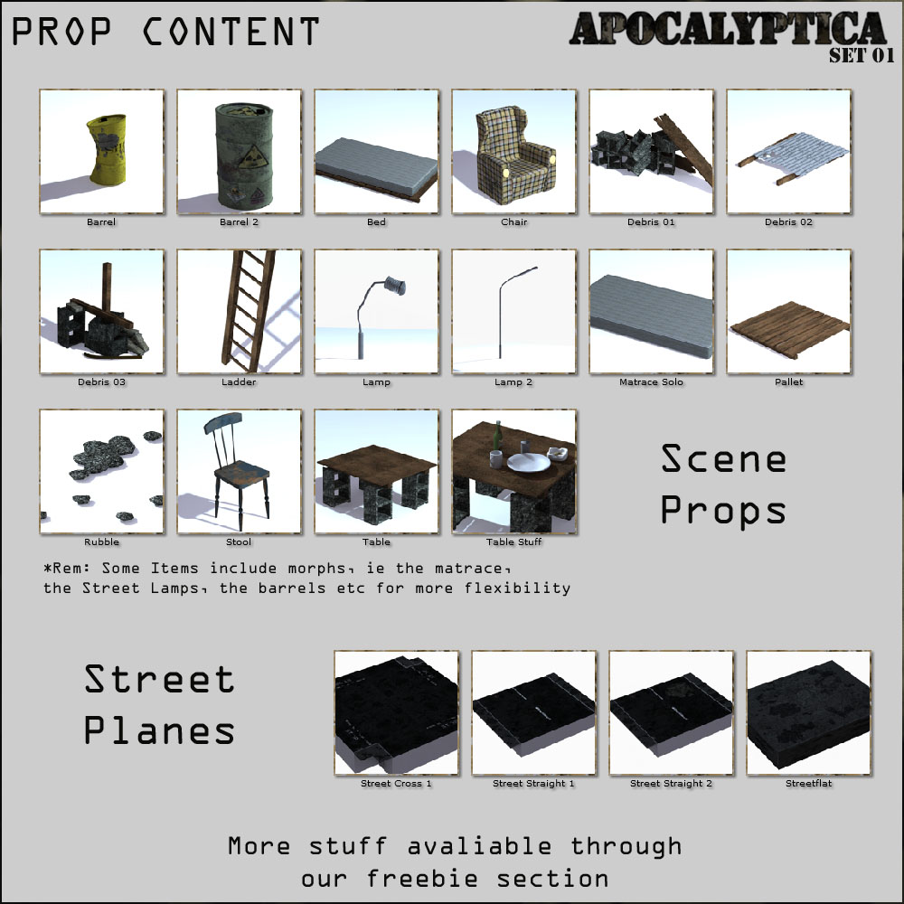 Apocalyptica Set 01 - Post War Building 01 by N/A