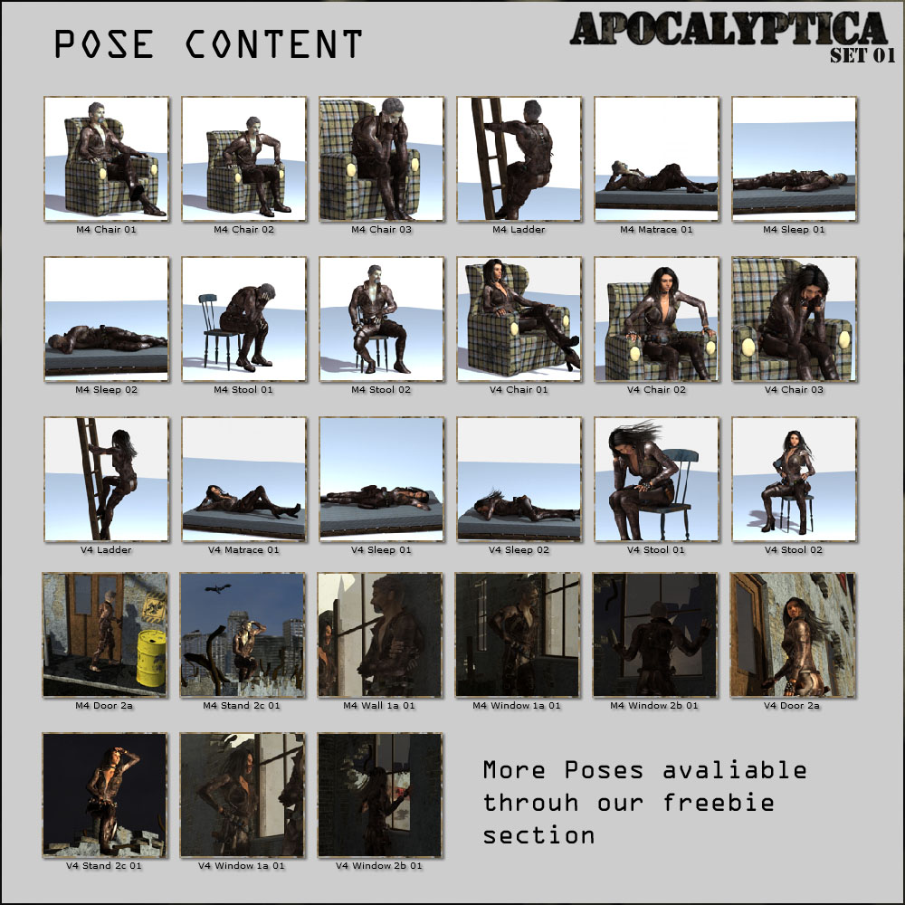 Apocalyptica Set 01 - Post War Building 01 by N/A