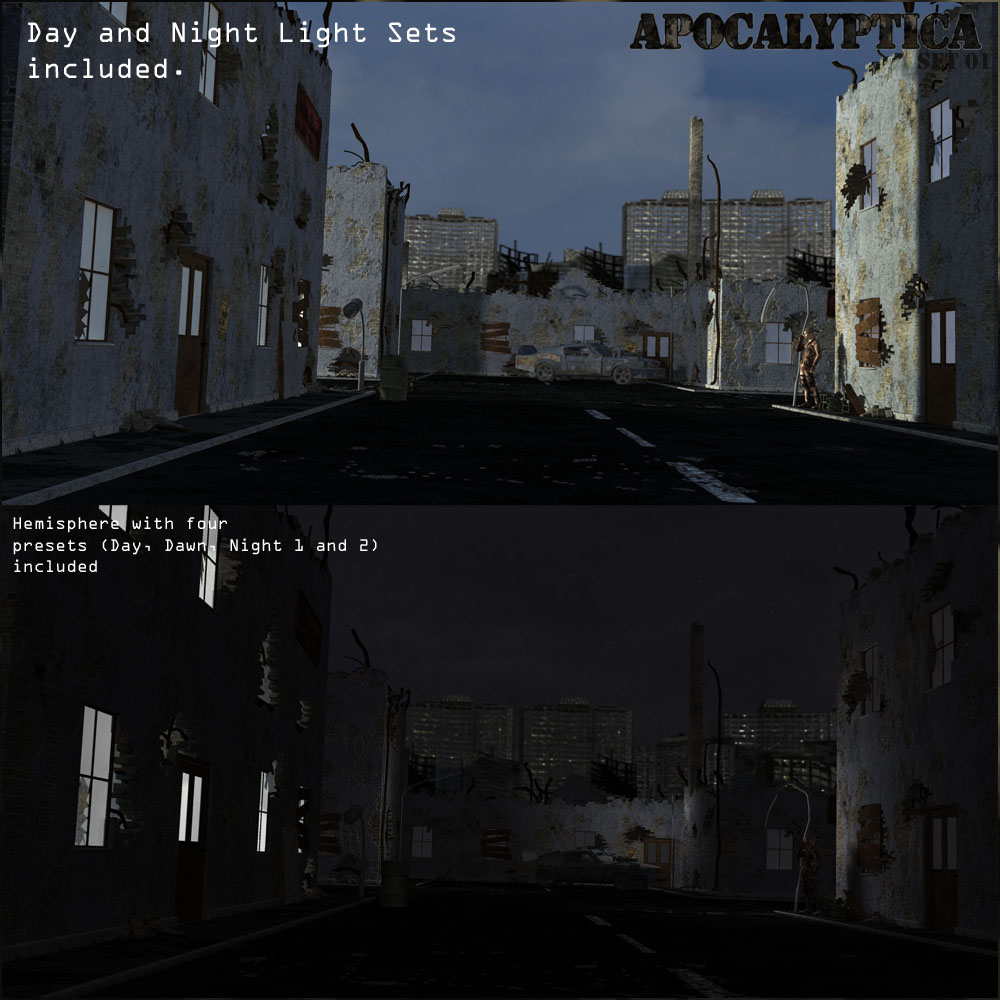Apocalyptica Set 01 - Post War Building 01 by N/A