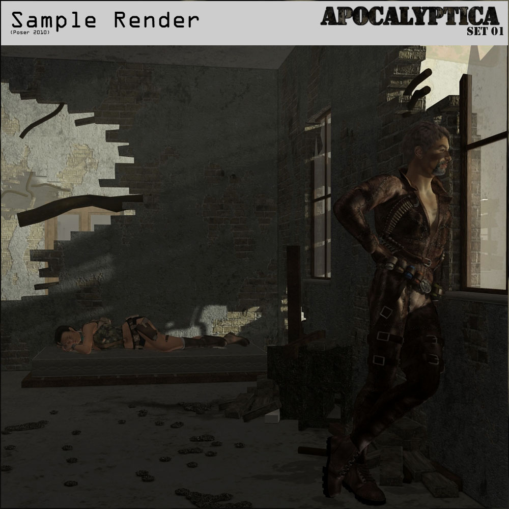 Apocalyptica Set 01 - Post War Building 01 by N/A