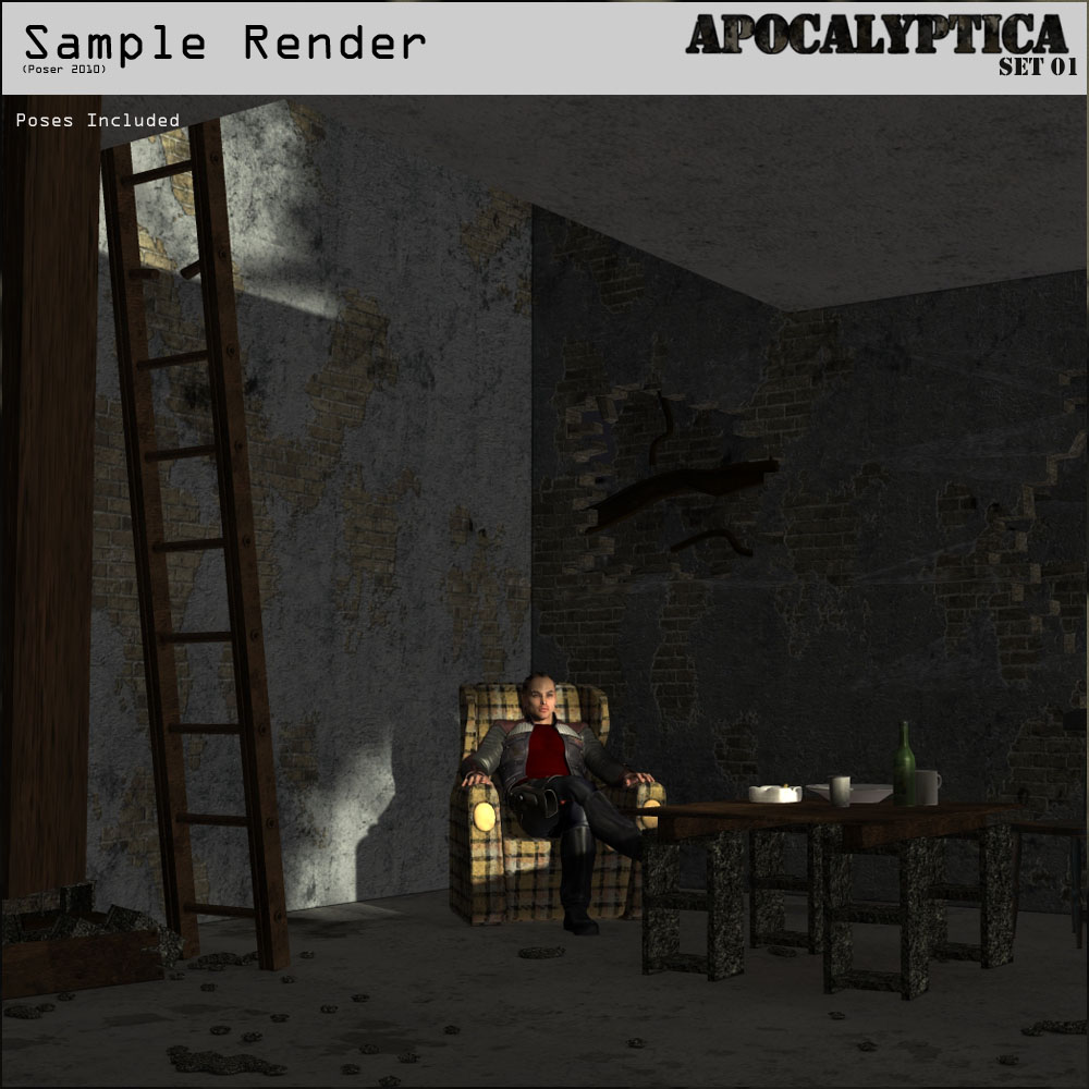 Apocalyptica Set 01 - Post War Building 01 by N/A