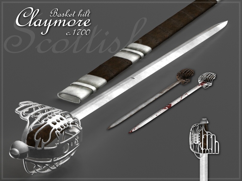 Merlins Basket-Hilt Swords by N/A