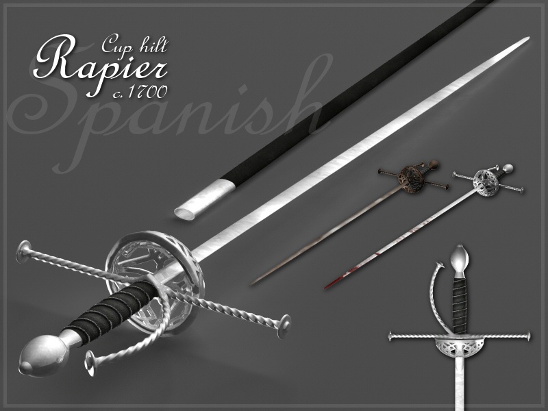 Merlins Basket-Hilt Swords by N/A