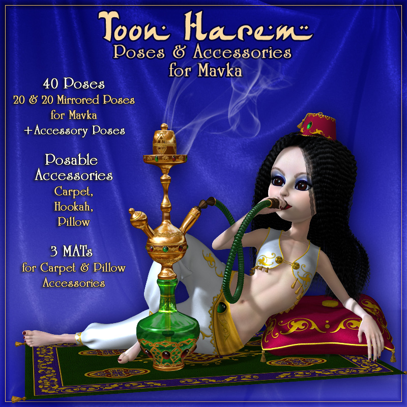 Mavka-Harem Poses and Accessories by N/A