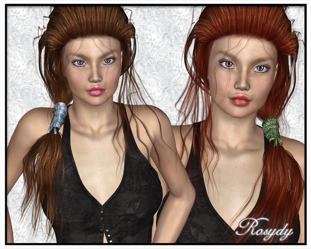 Rosydy Hair for V4 by N/A
