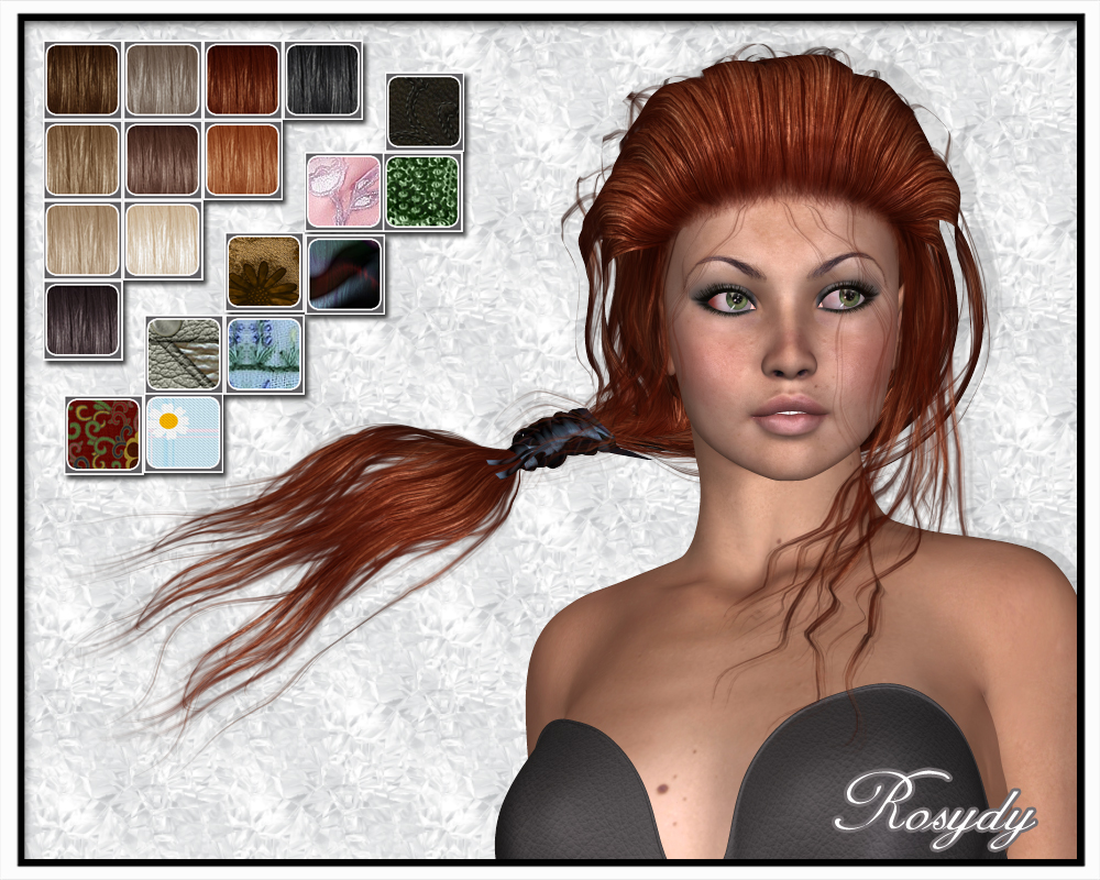 Rosydy Hair for V4 by N/A