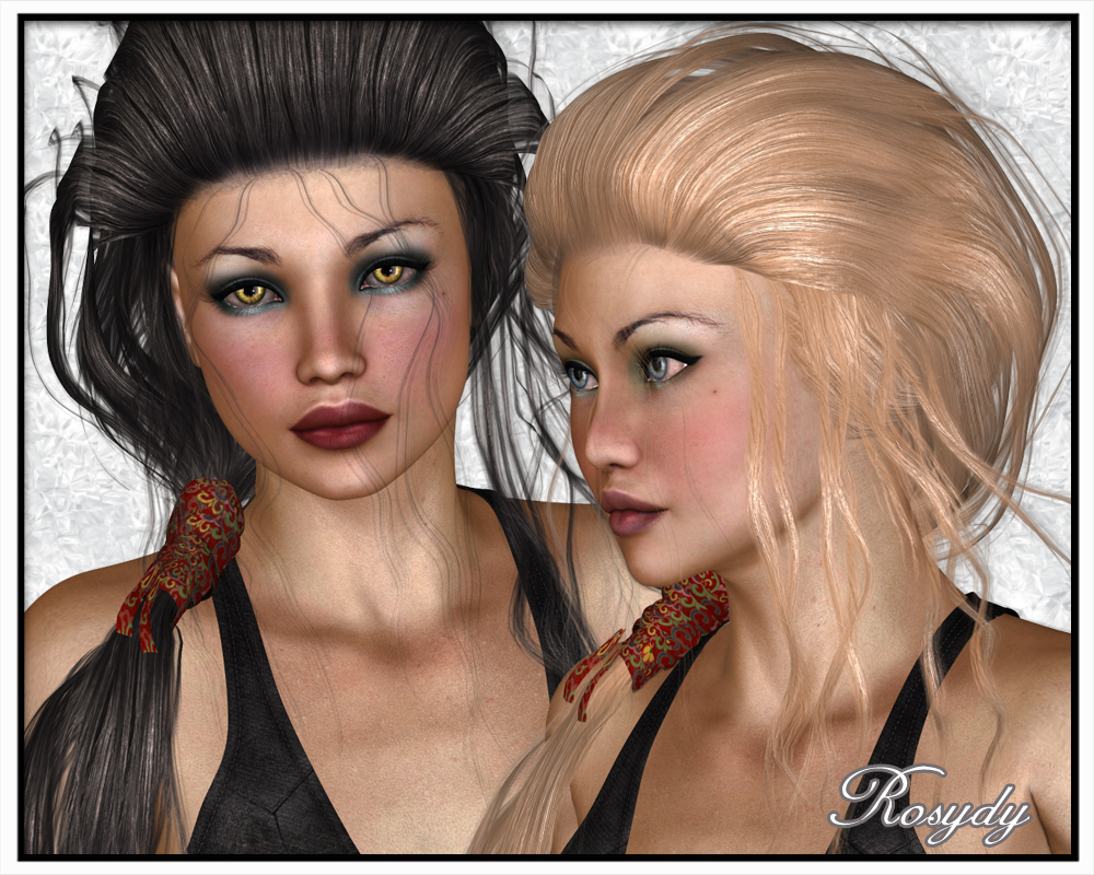 Rosydy Hair for V4 by N/A