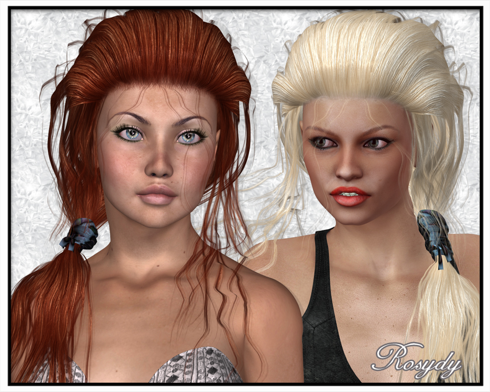 Rosydy Hair for V4 by N/A