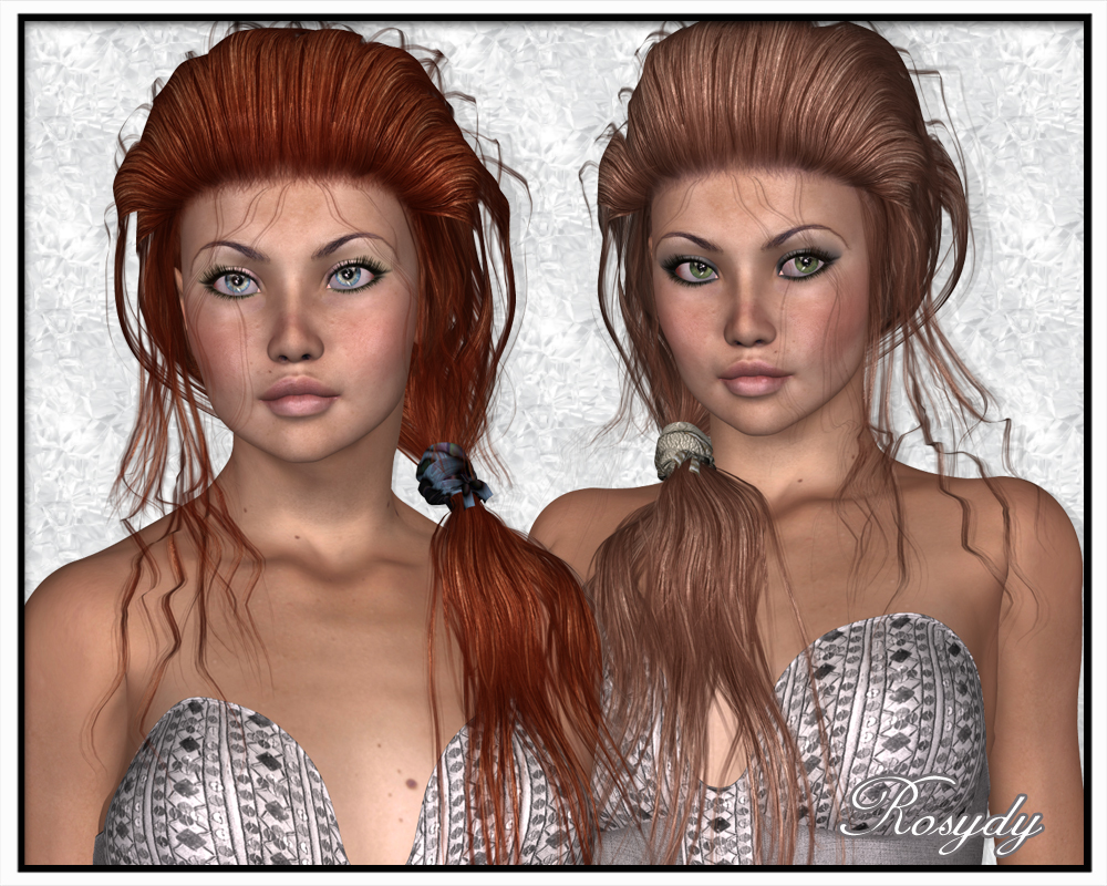 Rosydy Hair for V4 by N/A