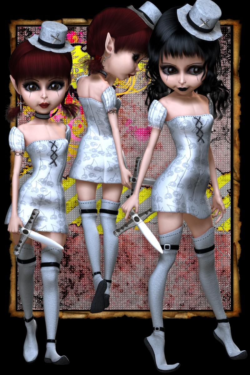 Goth Angel Mavka by N/A