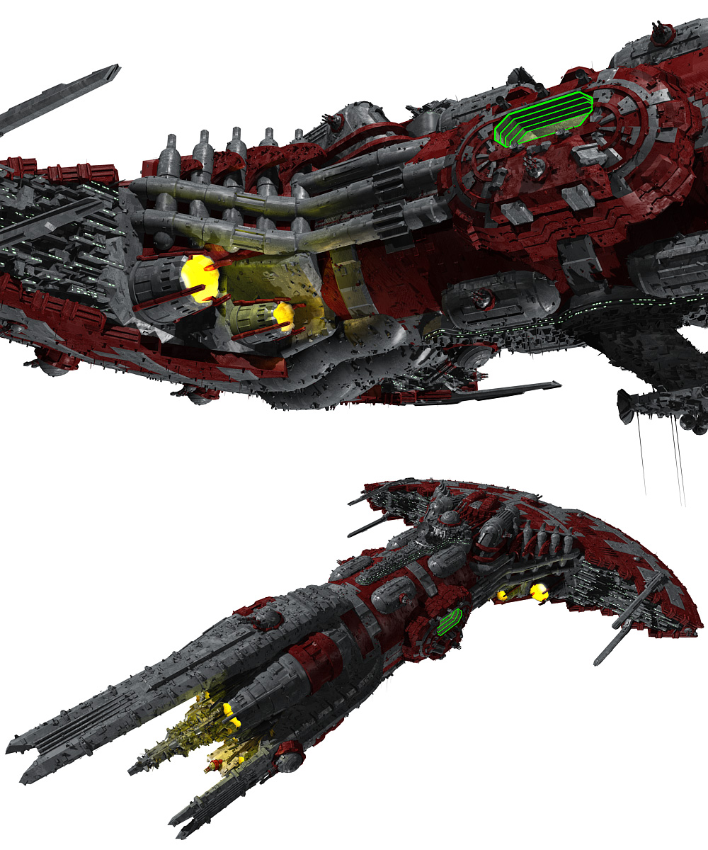 Paklet P7 Destroyer: Poser,OBJ,3DS,MAX by N/A