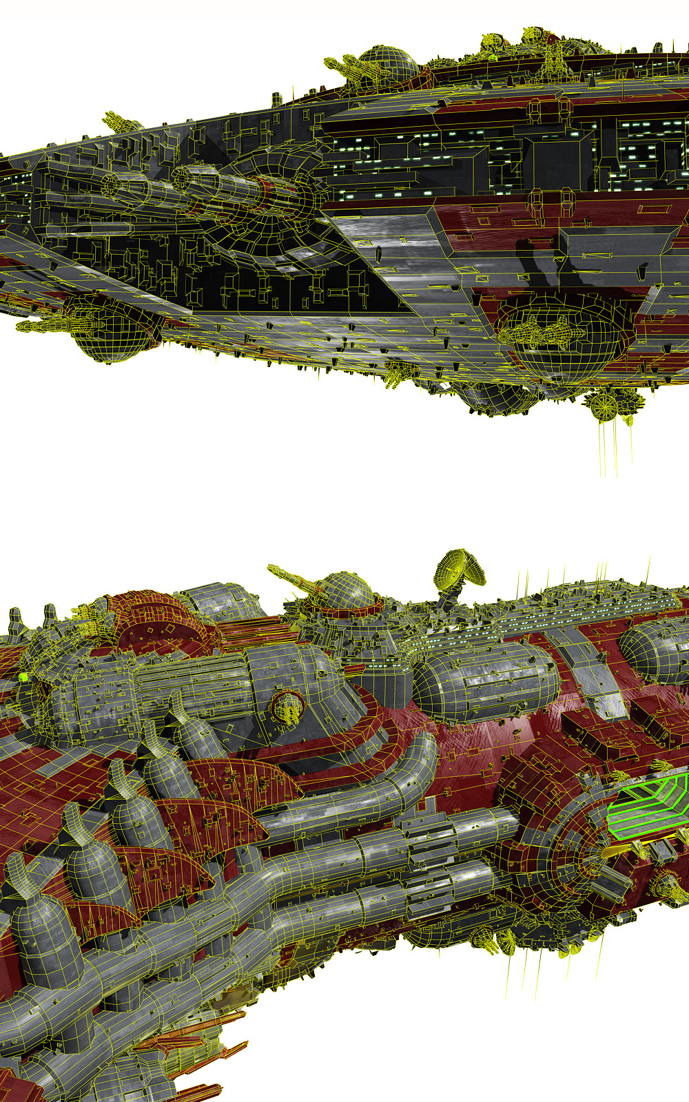 Paklet P7 Destroyer: Poser,OBJ,3DS,MAX by N/A
