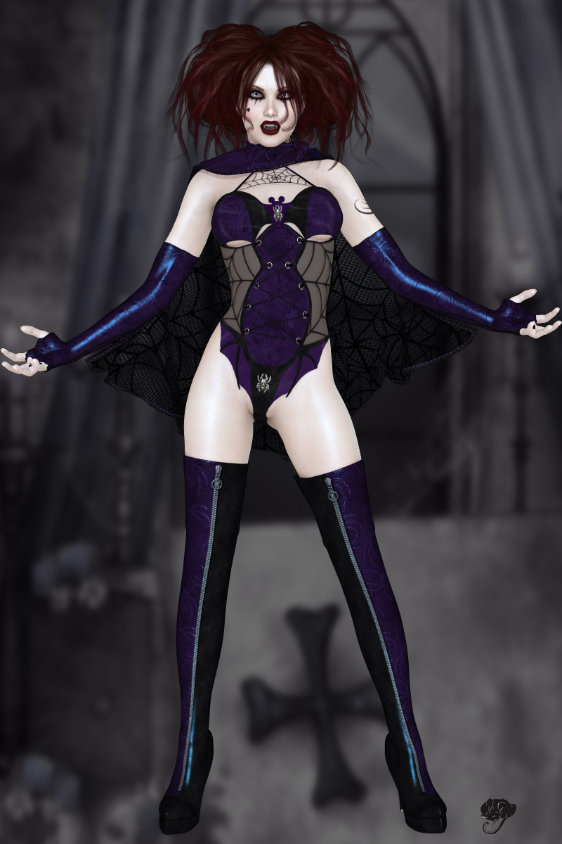 Vamp for Bat Outfit by N/A