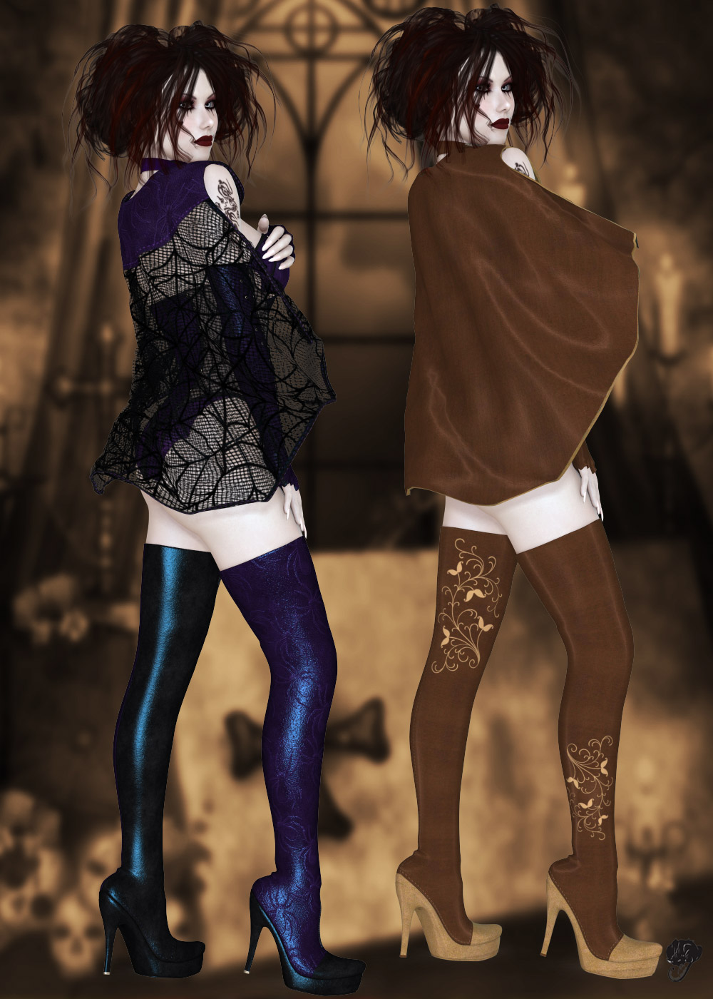 Vamp for Bat Outfit by N/A