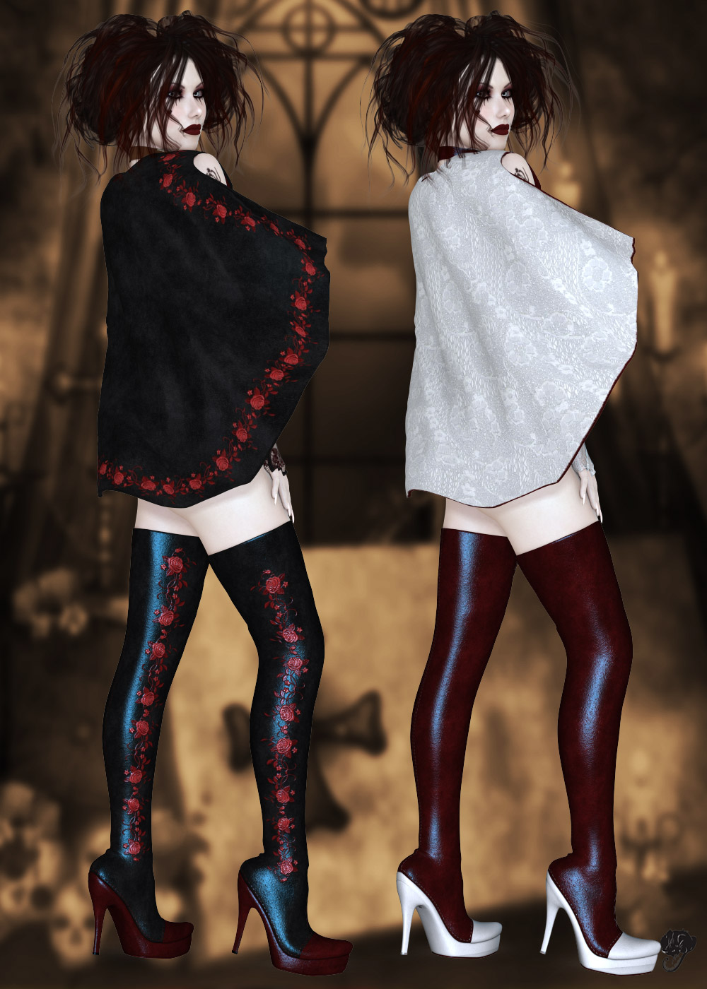 Vamp for Bat Outfit by N/A