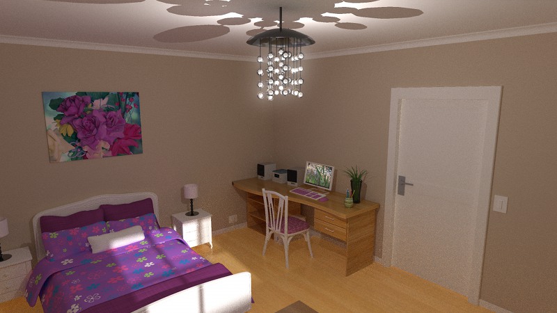 Girls bedroom by N/A