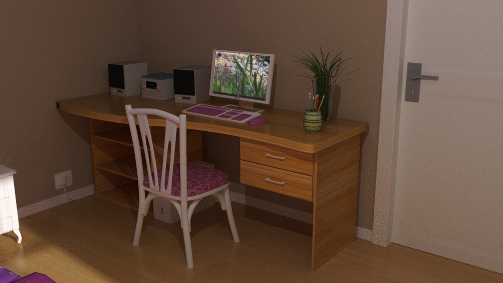 Girls bedroom by N/A