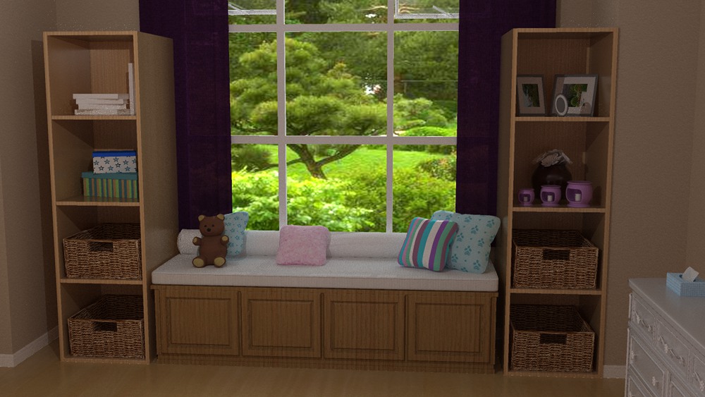 Girls bedroom by N/A