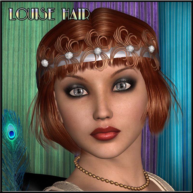 Louise-Bob Hair for V4 by N/A
