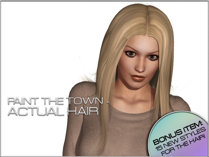 Paint the Town - Actual Hair by N/A