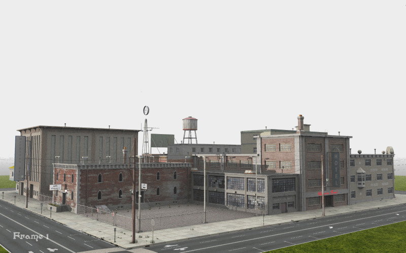 Movie Sets, City Block 08 by N/A