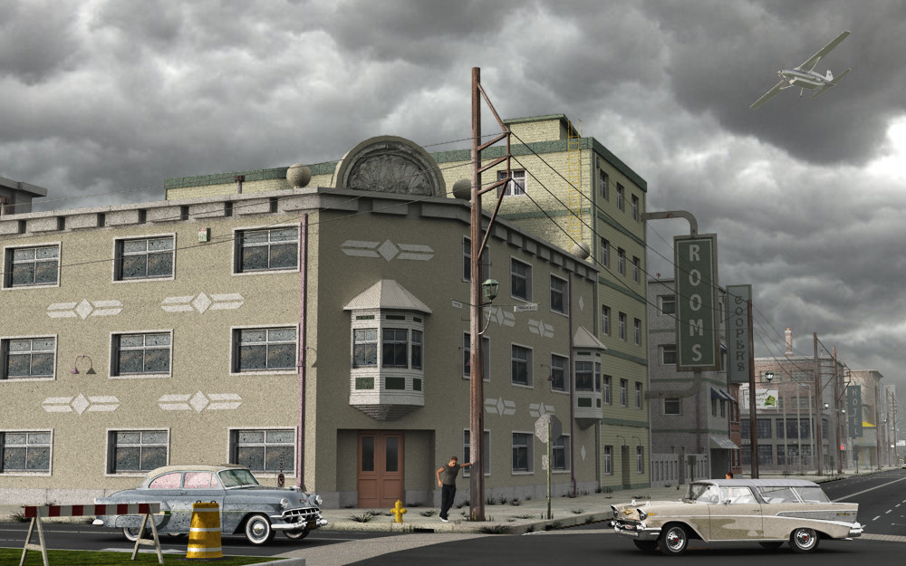 Movie Sets, City Block 08 by N/A