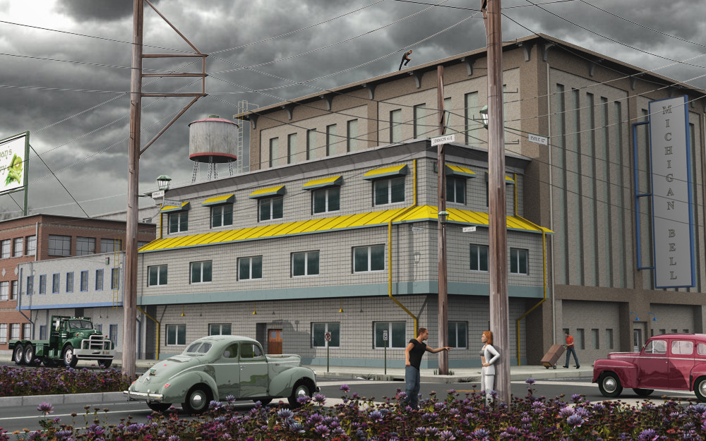 Movie Sets, City Block 08 by N/A