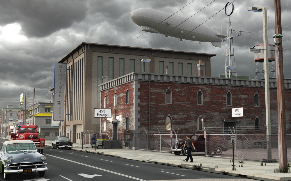 Movie Sets, City Block 08 by N/A