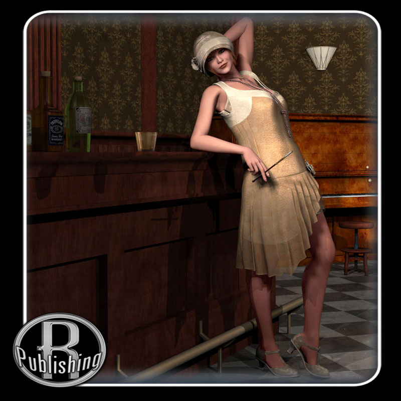 Flapper Dancer Dress V4, A4, G4 by N/A