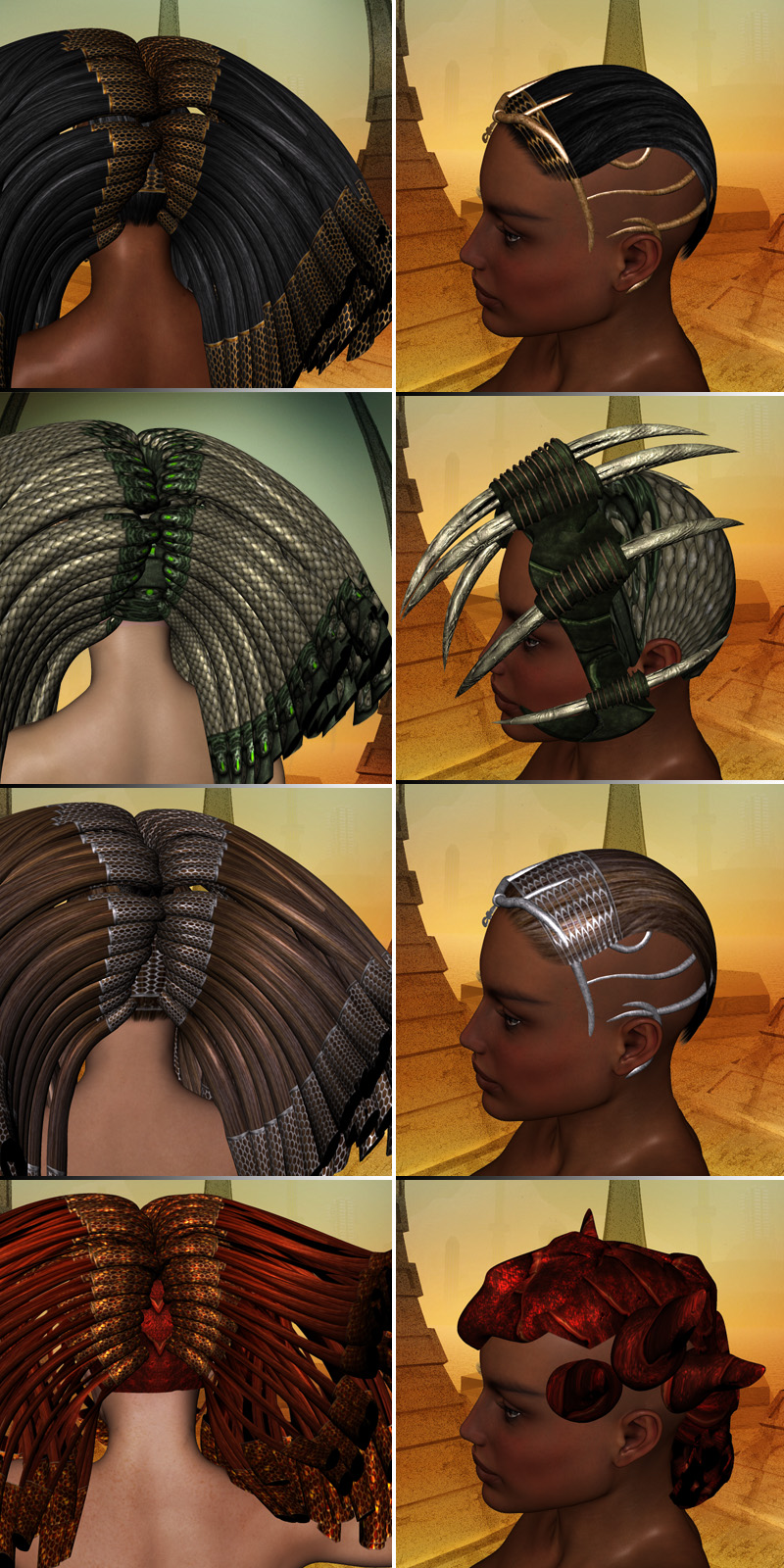 High Priestess Hair by N/A