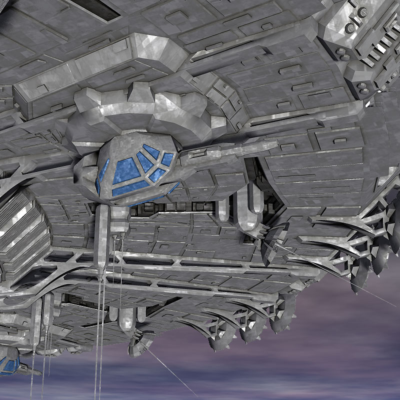 Allied Fleets Outpost- Poser OBJ 3DS MAX by N/A