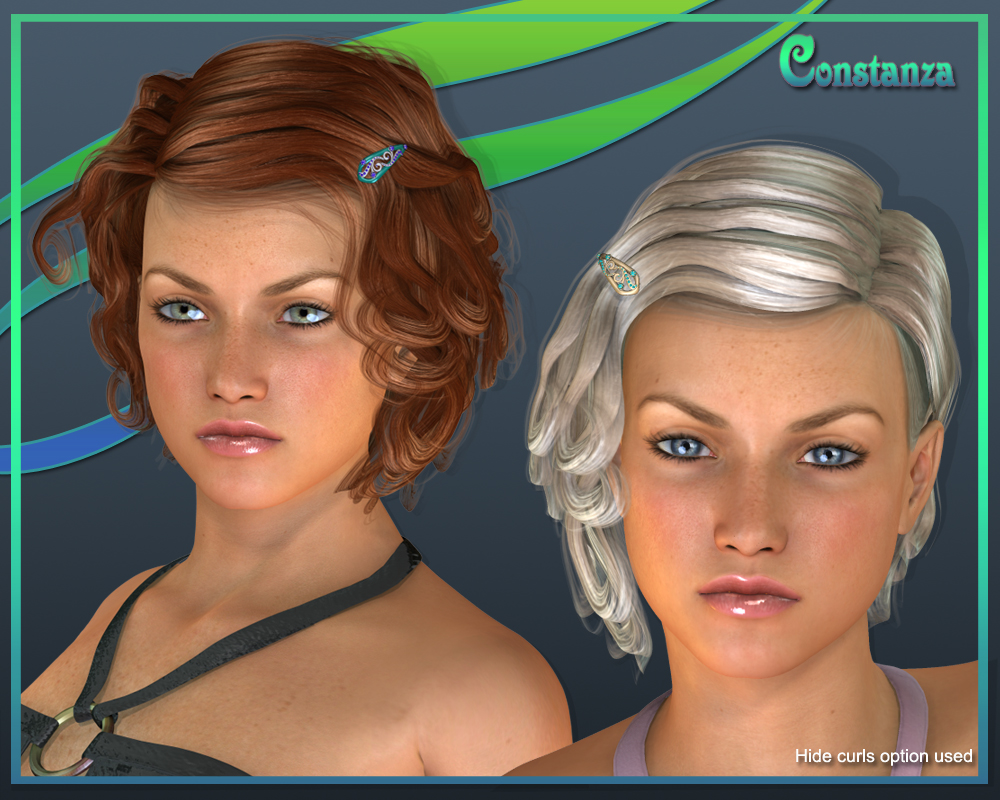 Contstanza Hair for V4 by N/A