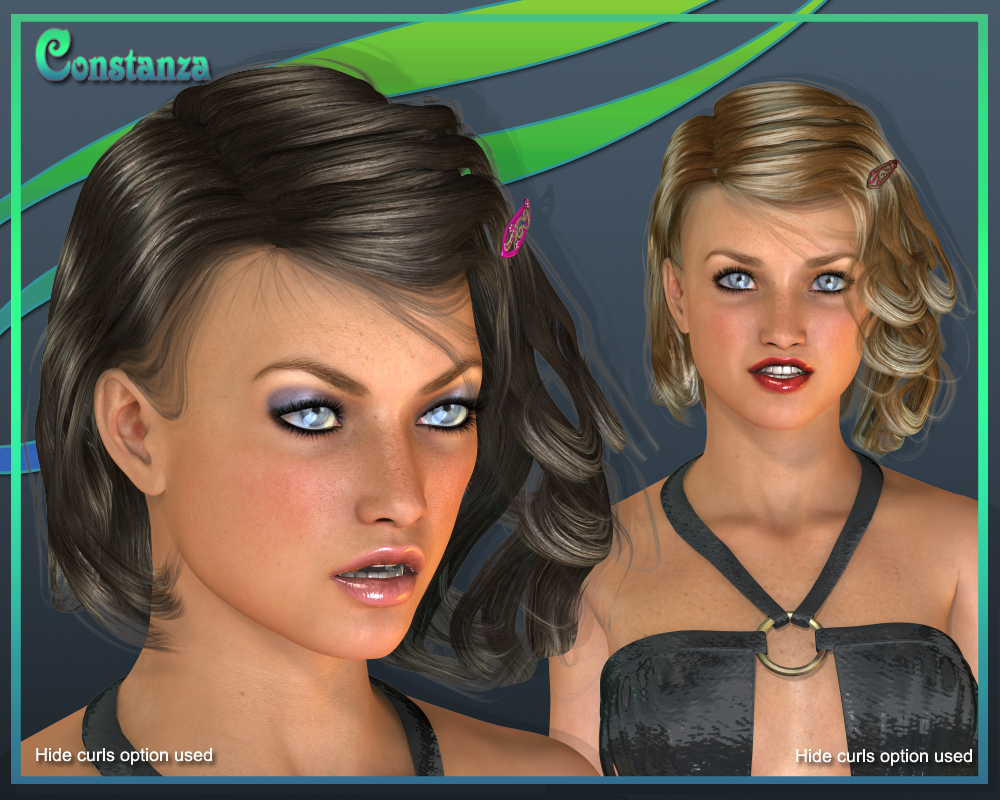 Contstanza Hair for V4 by N/A
