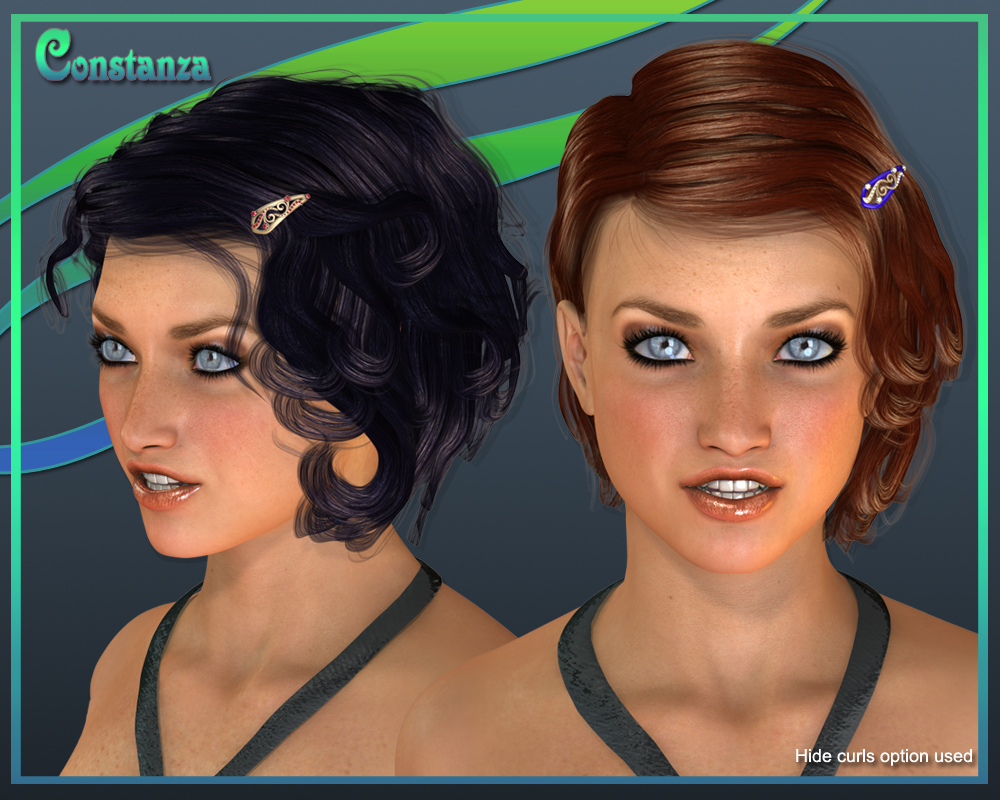 Contstanza Hair for V4 by N/A