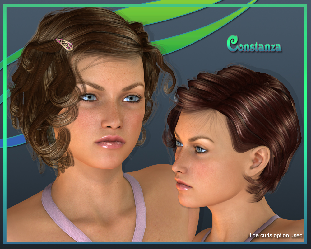 Contstanza Hair for V4 by N/A