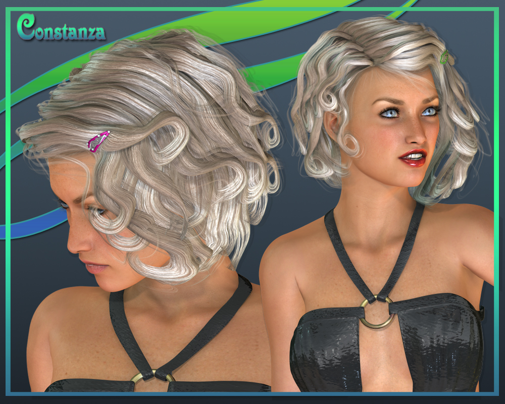 Contstanza Hair for V4 by N/A