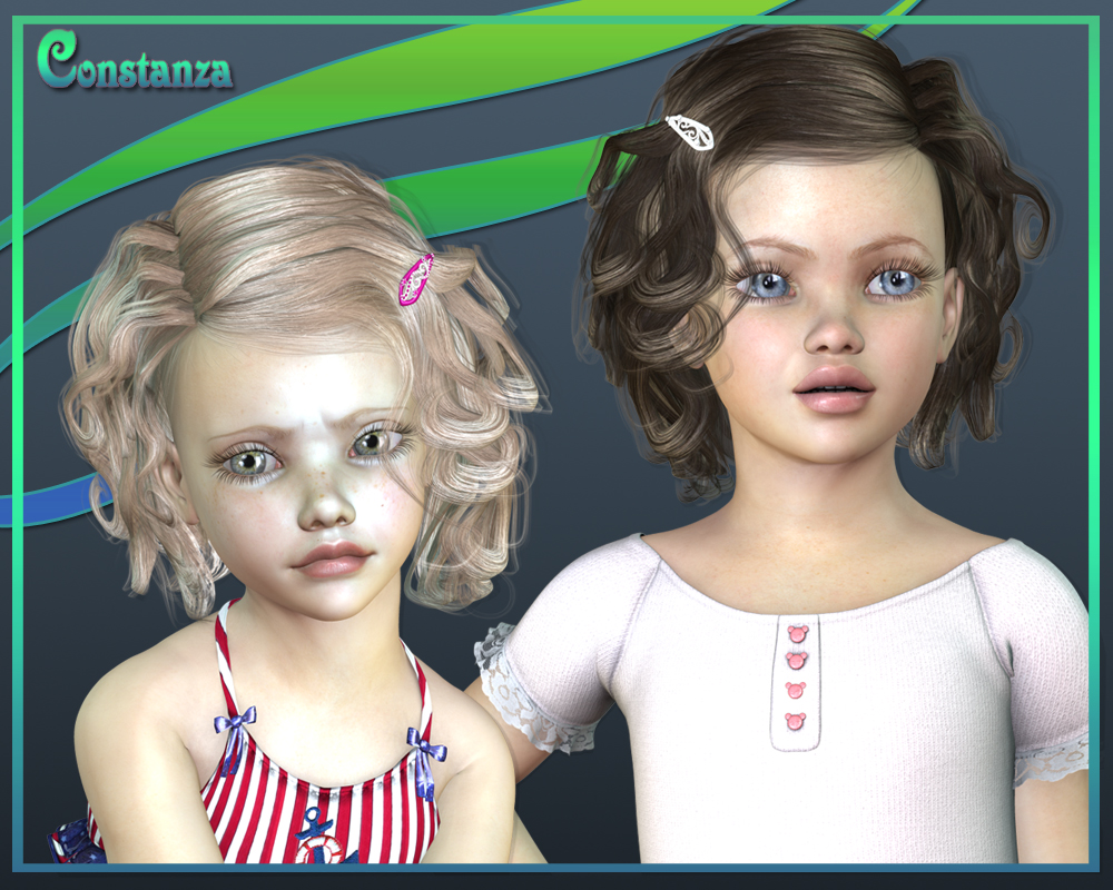 Contstanza Hair for V4 by N/A