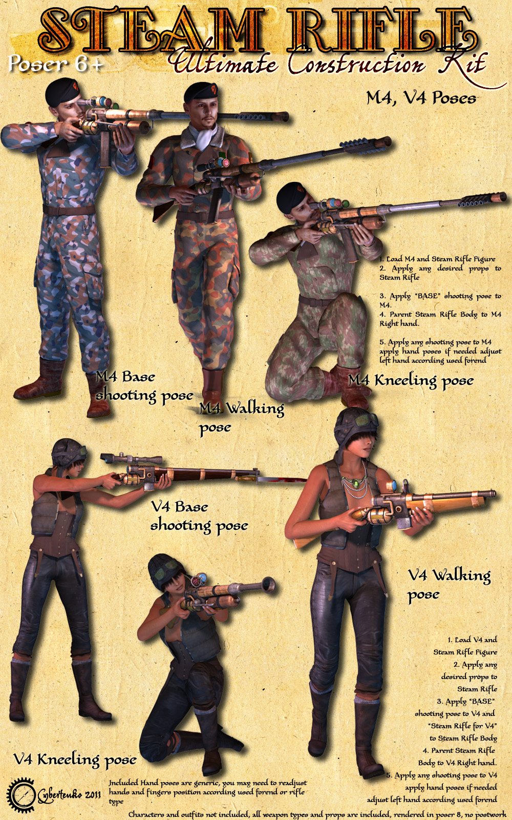 Steam Rifle - Ultimate Construction Kit by N/A