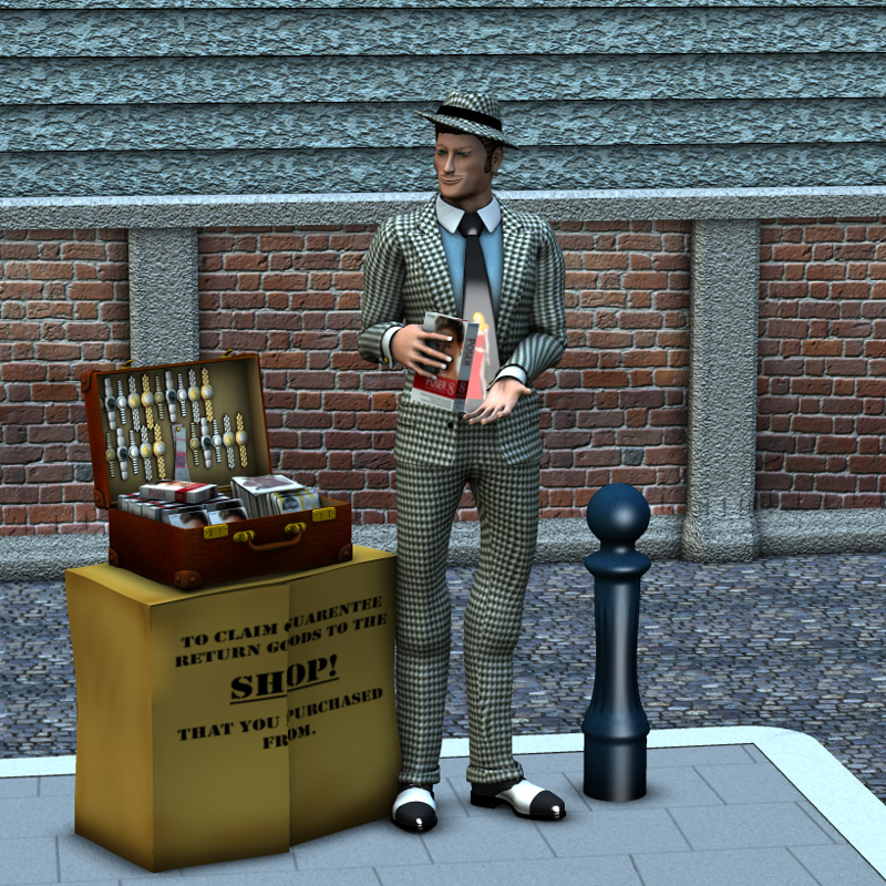 Story Book Character - Viv the Spiv by N/A