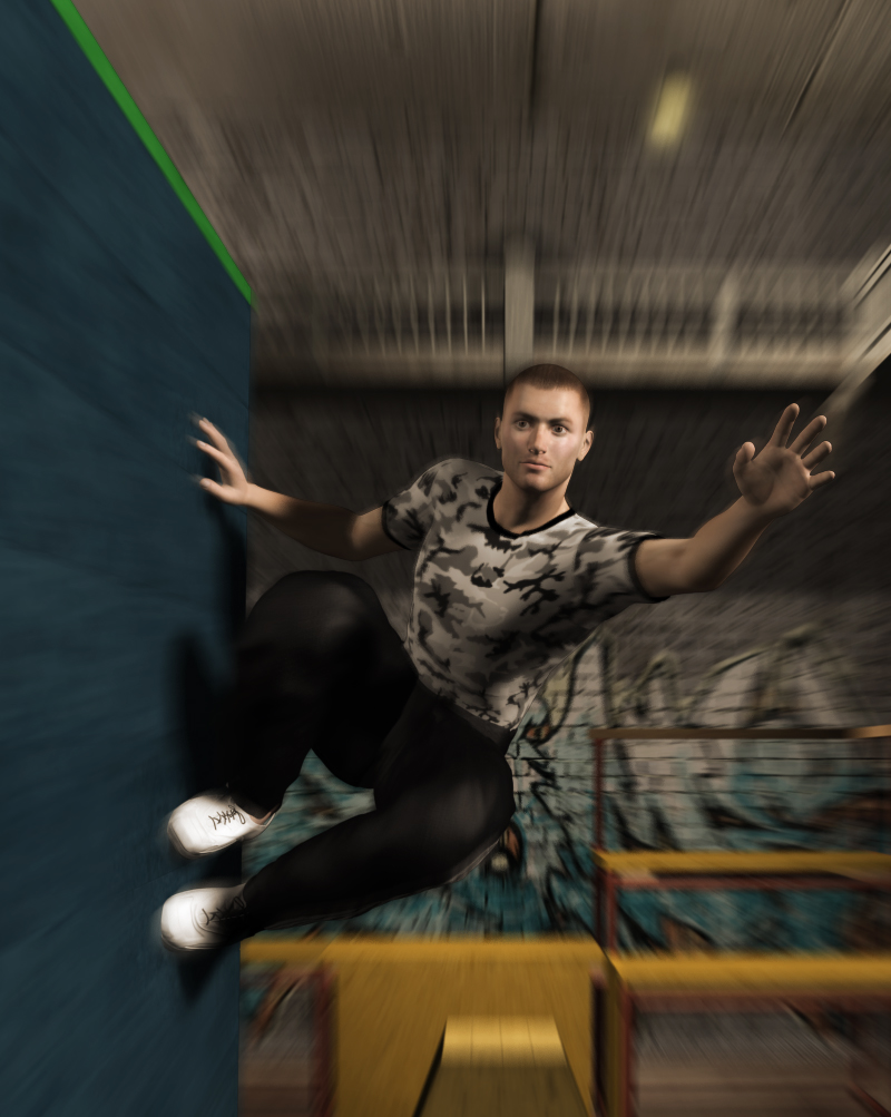 World in motion- Parkour by N/A