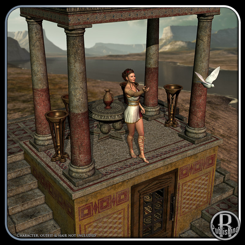 Offero Interior & Exterior (Poser & OBJ) by N/A