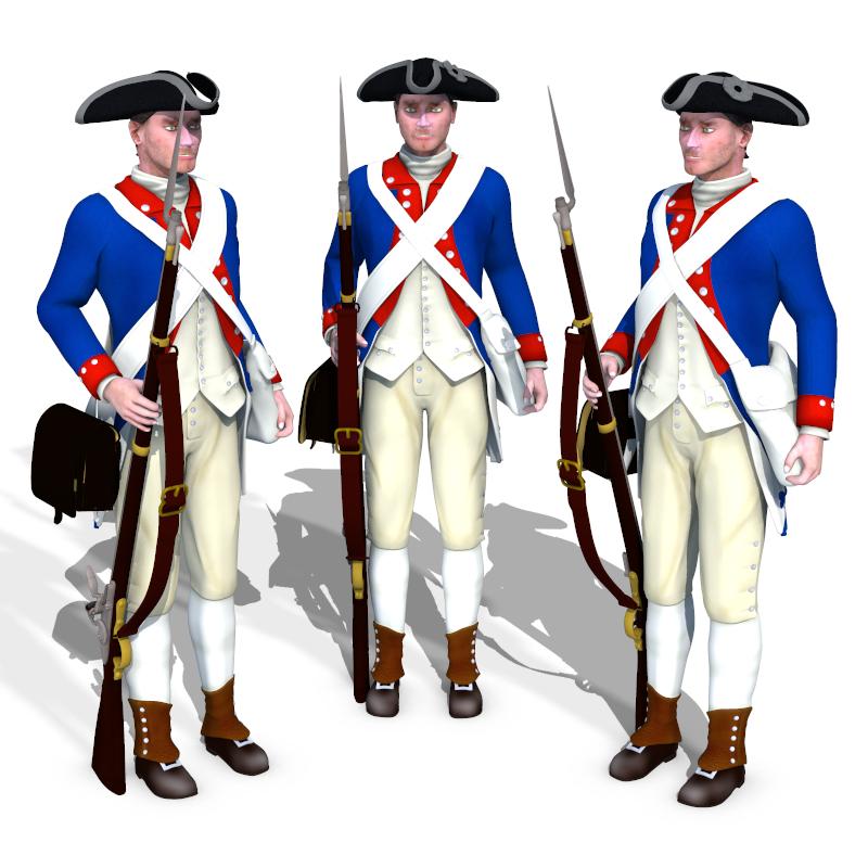 1776 US Soldier by N/A