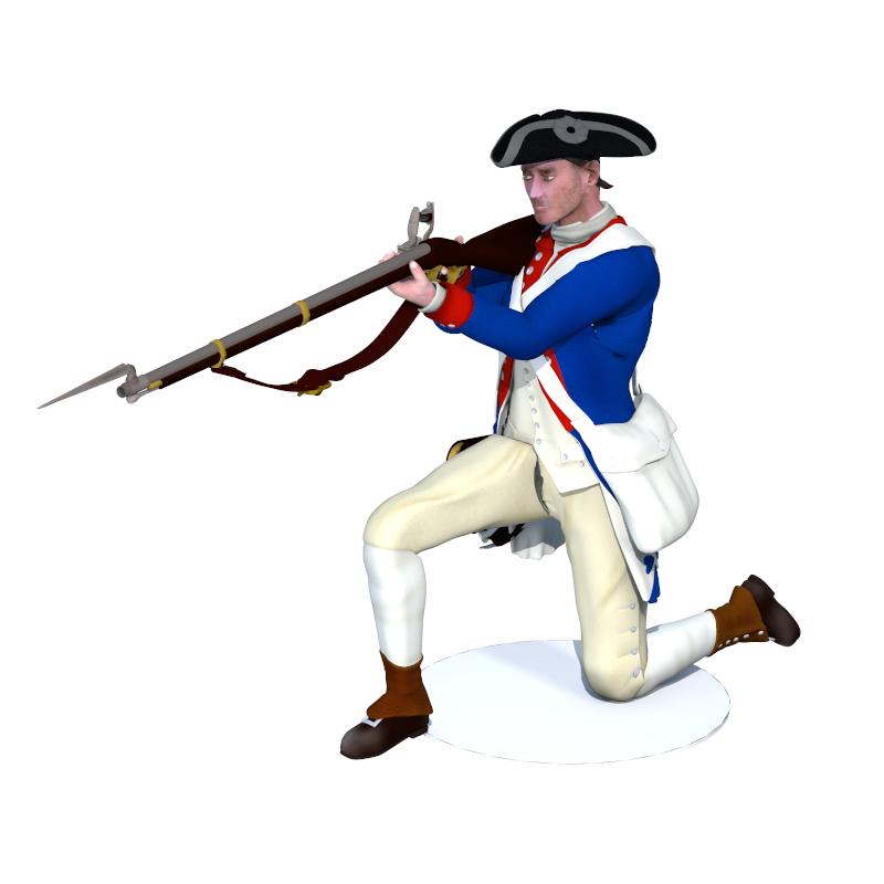 1776 US Soldier by N/A